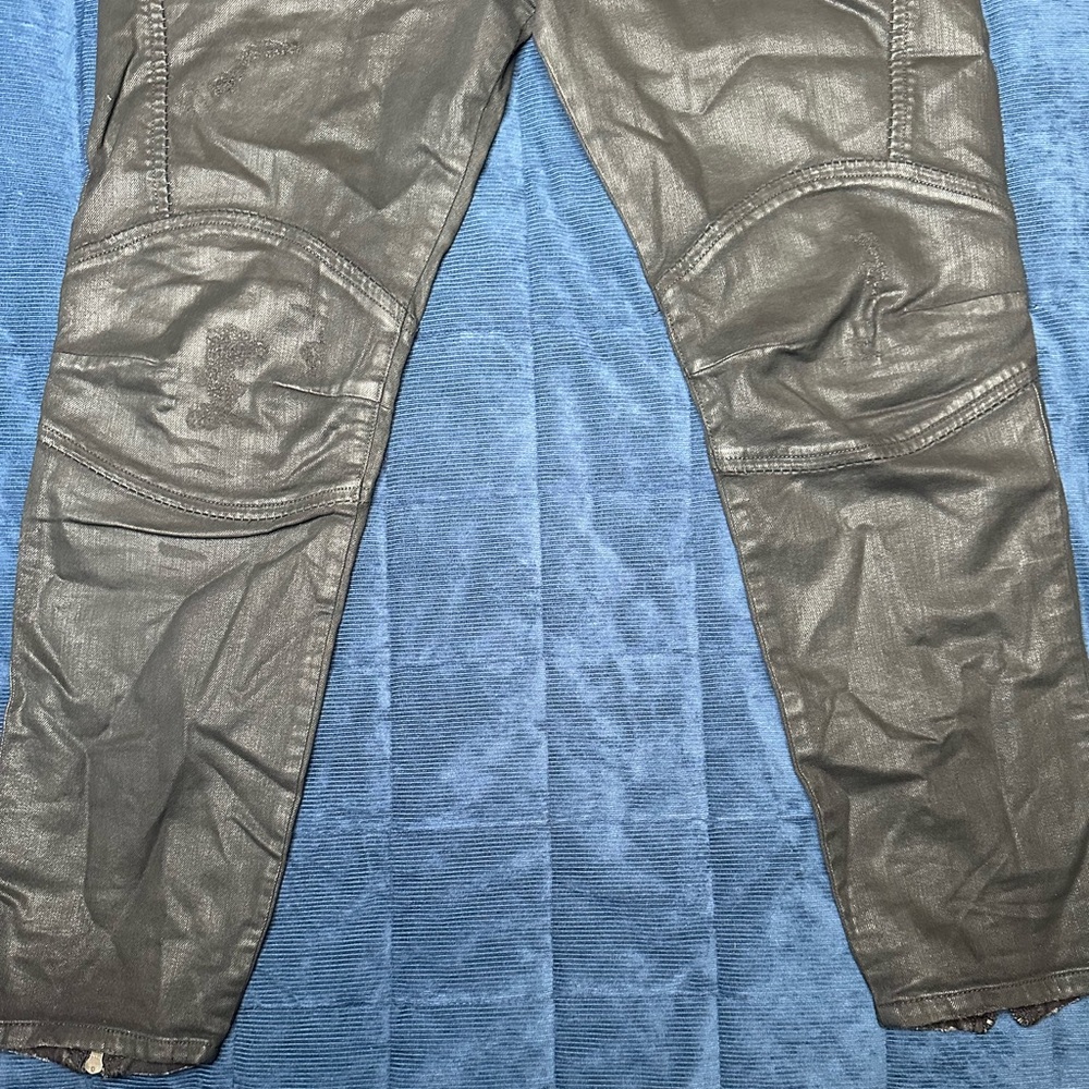 Diesel wax coated moto jogg jeans sz 31 NWT - Picture 5 of 15